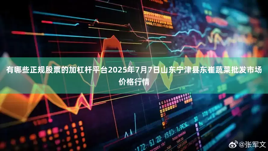 有哪些正规股票的加杠杆平台2025年7月7日山东宁津县东崔蔬菜批发市场价格行情