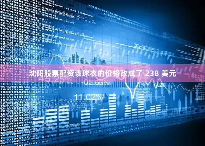沈阳股票配资该球衣的价格改成了 238 美元