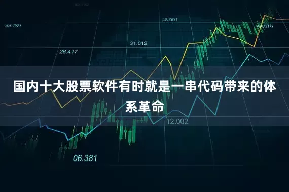 国内十大股票软件有时就是一串代码带来的体系革命